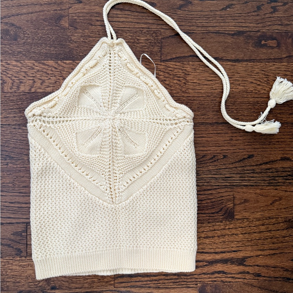 525 America Cream Knit top